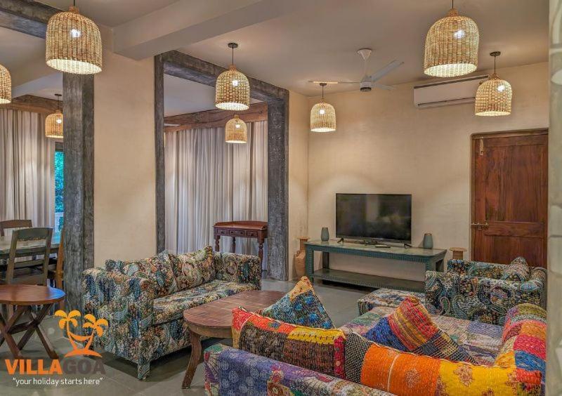 Beach Villa Morjim Kamer foto
