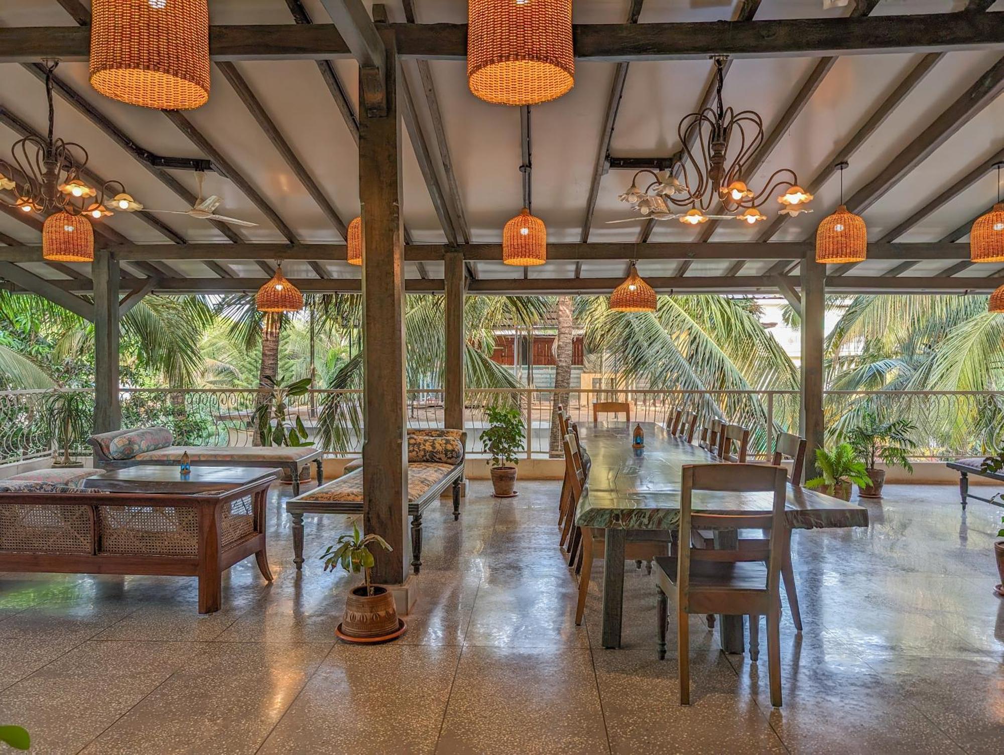 Beach Villa Morjim Kamer foto