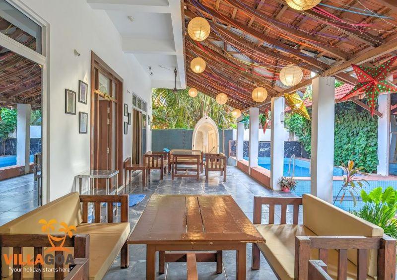 Beach Villa Morjim Kamer foto