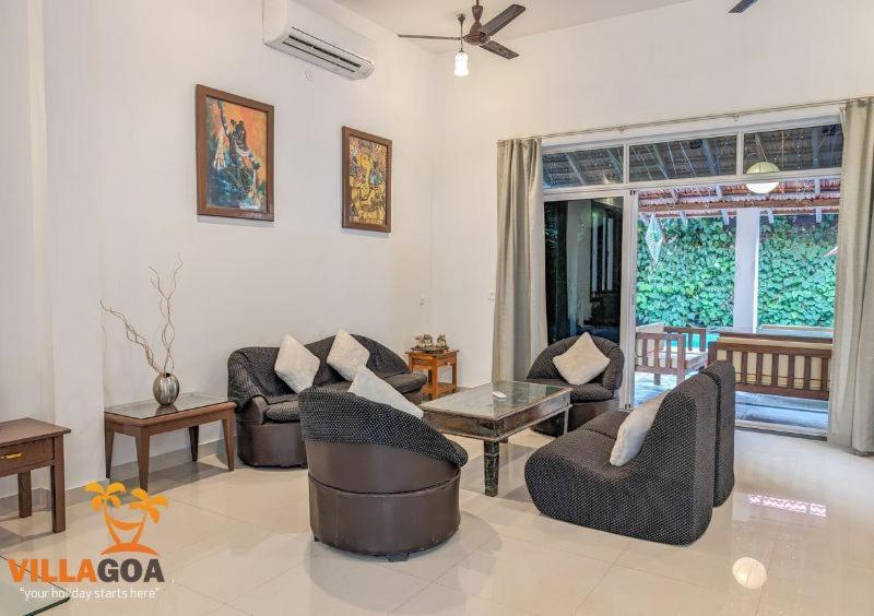 Beach Villa Morjim Kamer foto