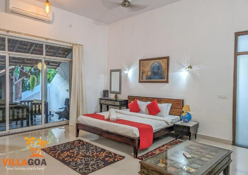 Beach Villa Morjim Kamer foto