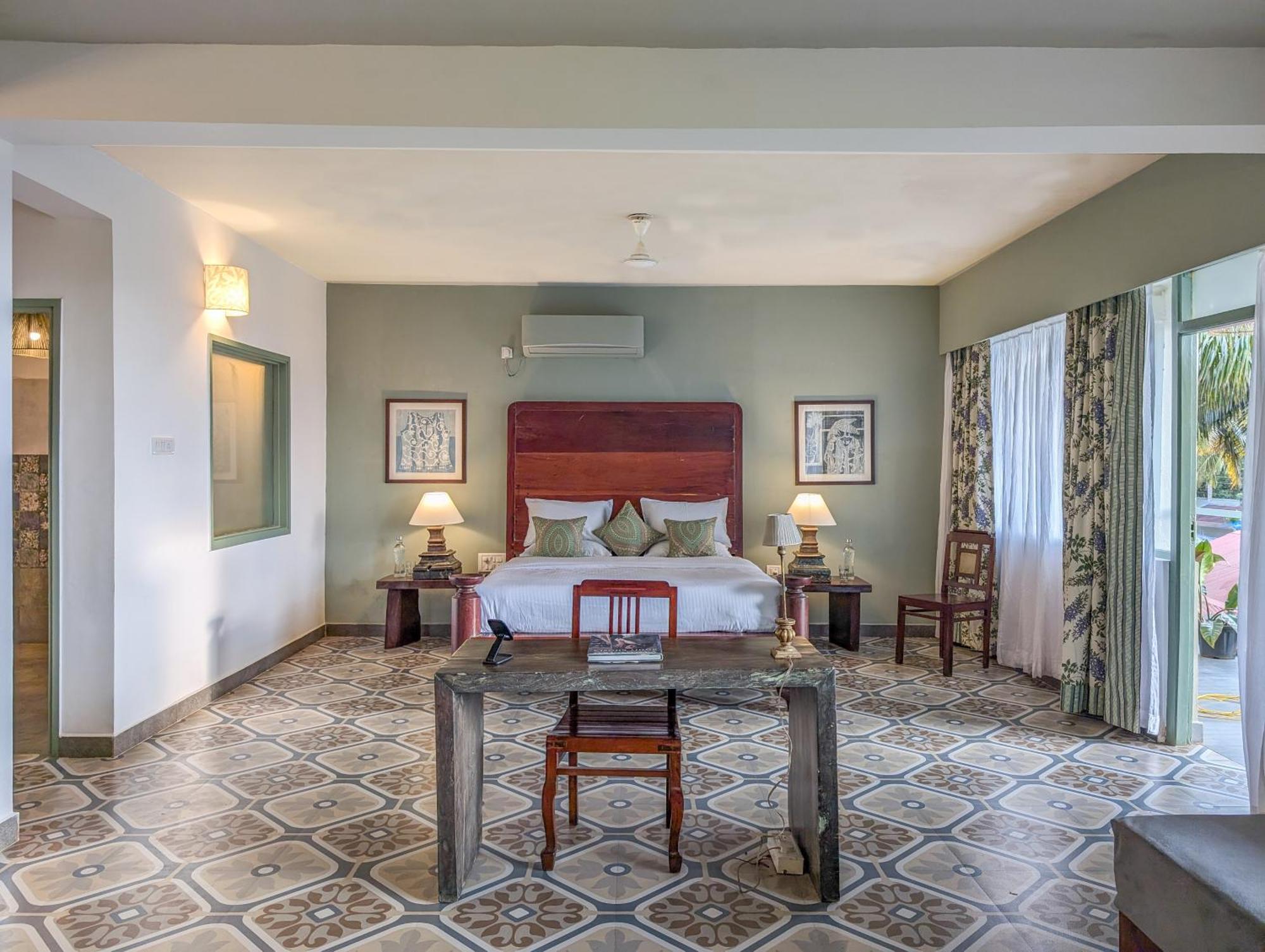 Beach Villa Morjim Buitenkant foto